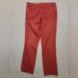 Pilcro Fit / HYPHEN Red Trousers Size 29